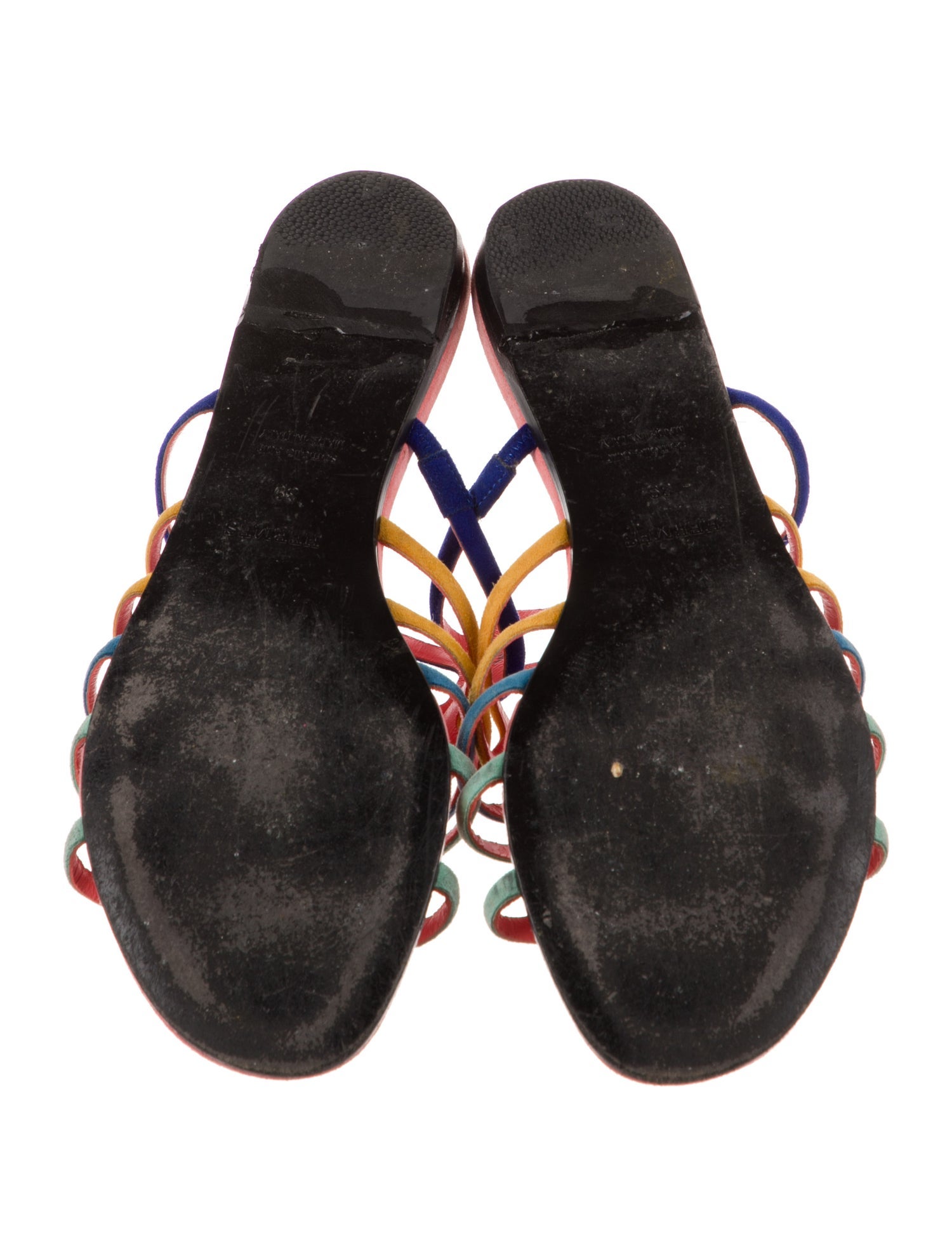 Hermès Olympe Suede Slides